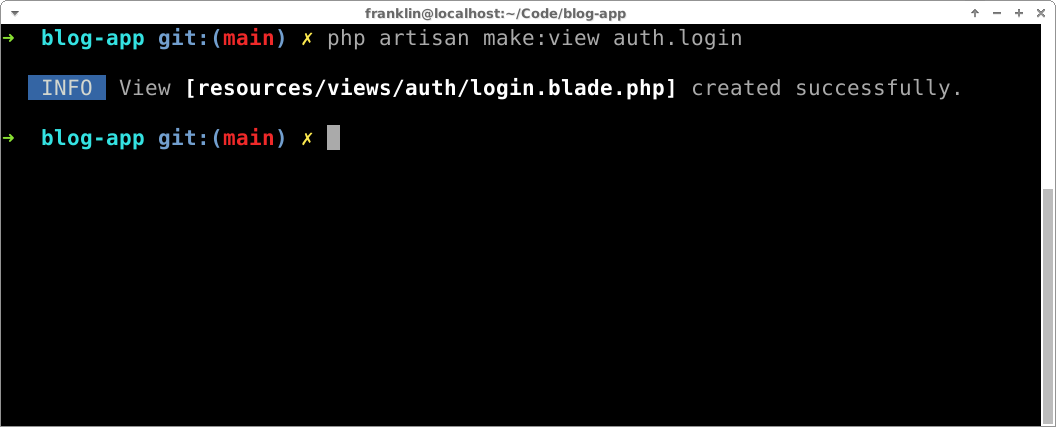 php artisan make view auth login.png